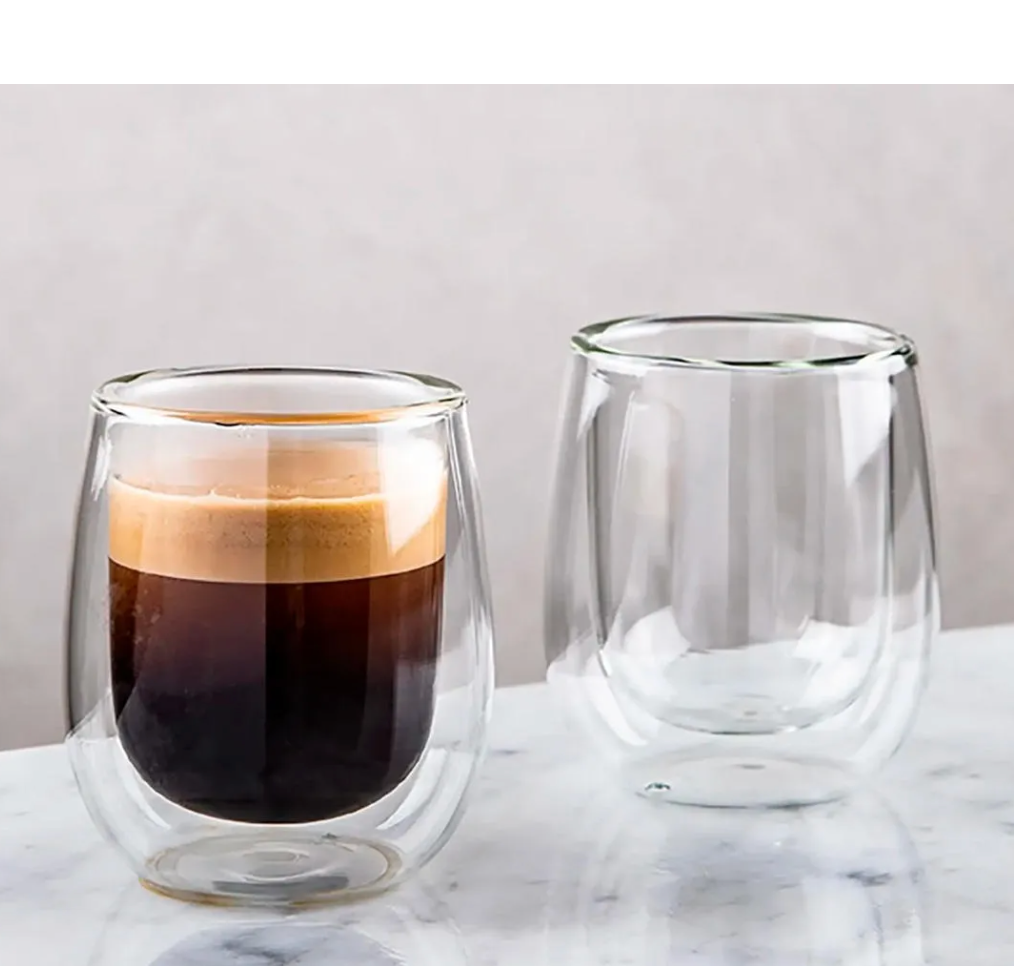 Set 2 Espresso 90ml Glasso