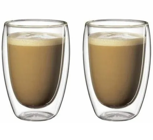 Set 2 Vasos Latte 473 ml Glasso