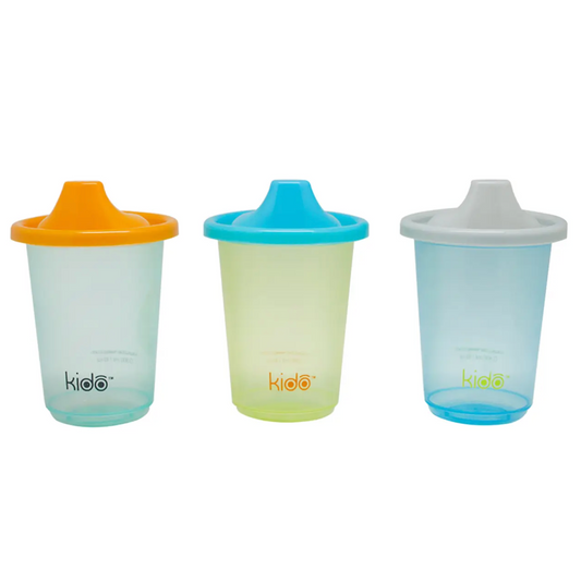 Set 3 Vasos Reusables Cups Keep Kido