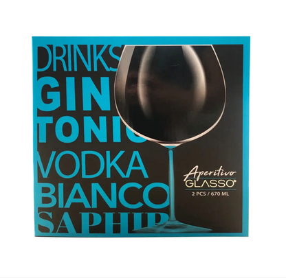 Set 2 Copas Aperitivo Glasso