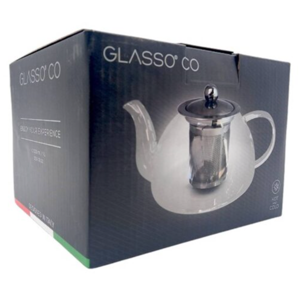 Tetera de Vidrio Glasso