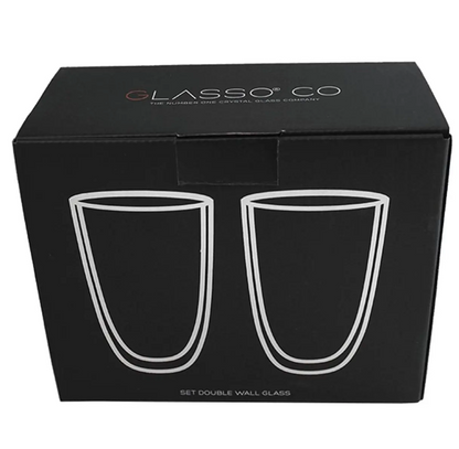 Set 2 Vasos Latte 473 ml Glasso