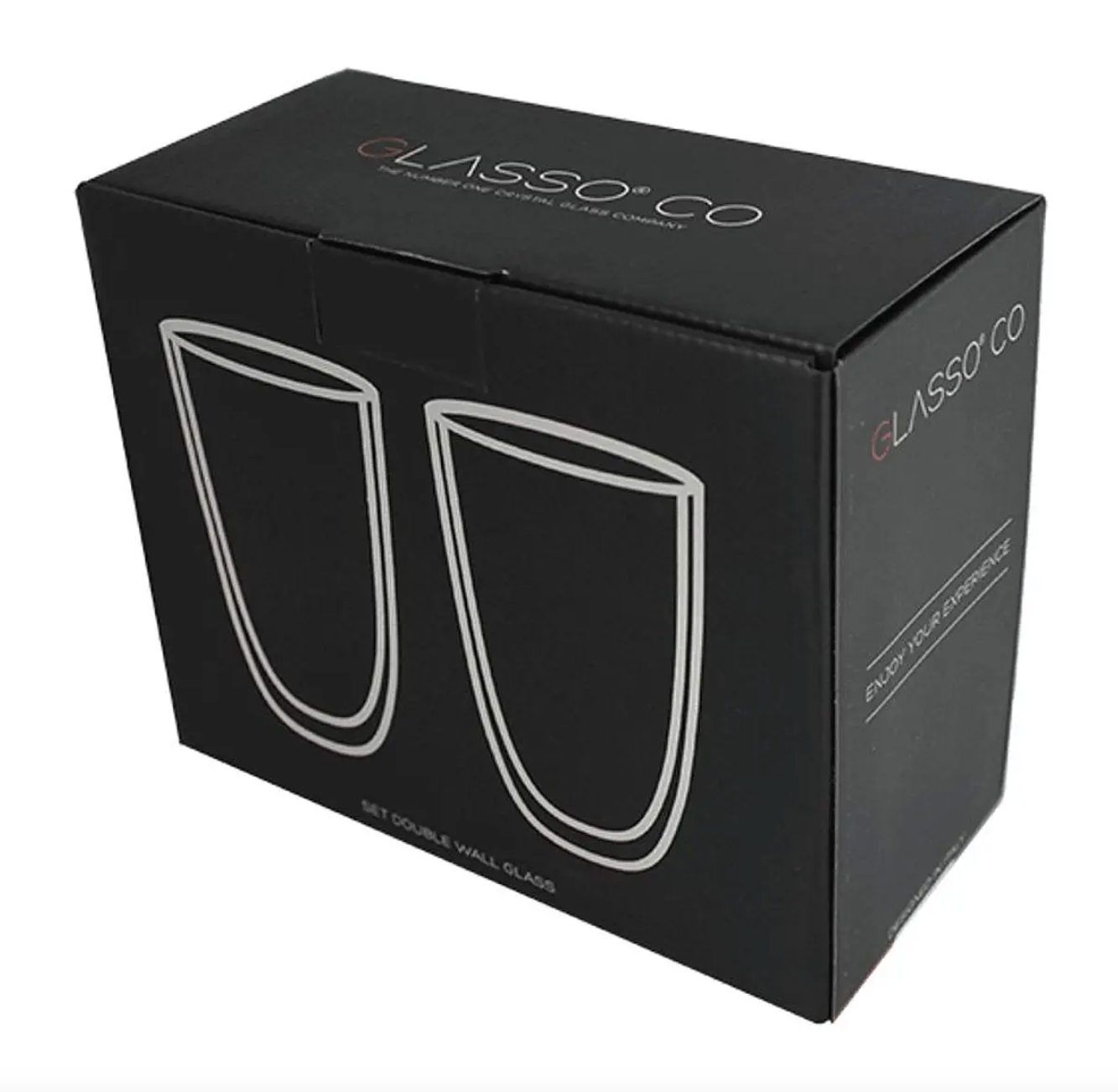 Set 2 Vasos Latte 473 ml Glasso
