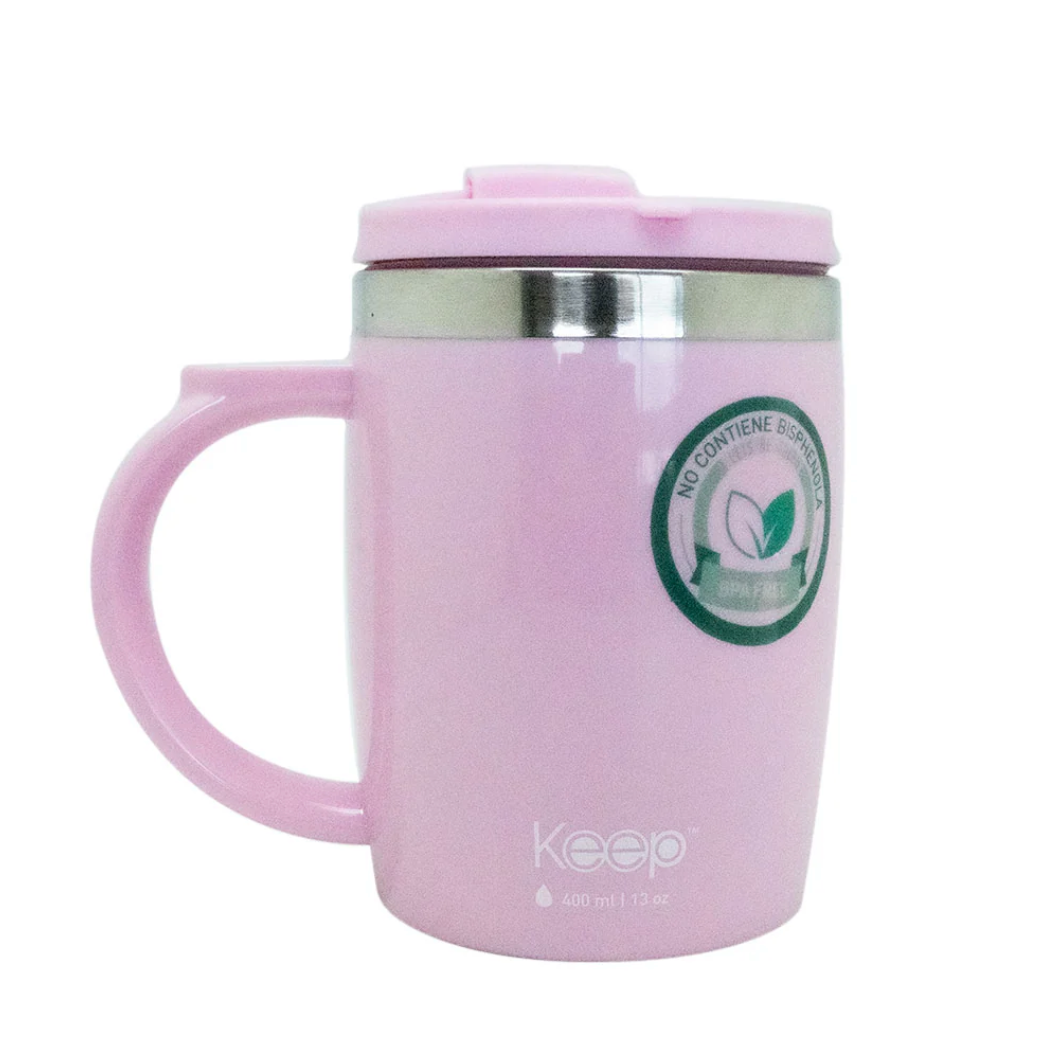 Mug Termo Keep Colores 400ml