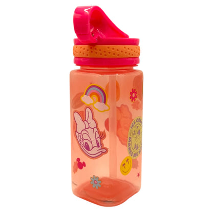 Botella Cuadrada 400ml Patch Mickey Minnie Disney