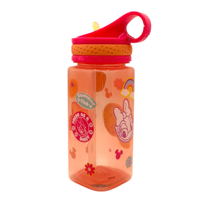 Botella Cuadrada 400ml Patch Mickey Minnie Disney